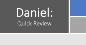 Daniel - Part XXIII