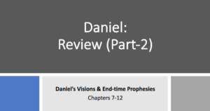 Daniel - Part XXIV