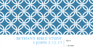 1 John - Part 4